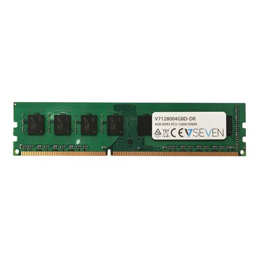 Módulo de memoria V7 de 4 GB (1600 MHz, PC3-12800, 240 pines DIMM, sin buffer, no ECC)
