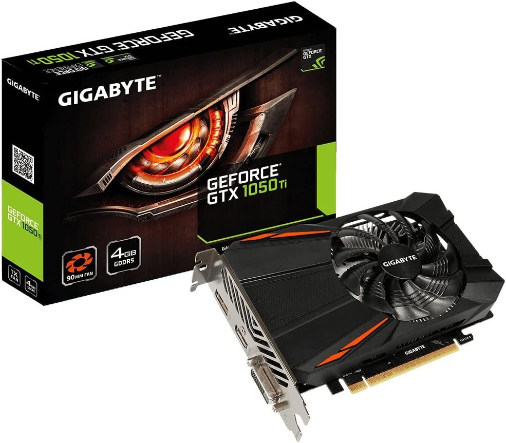 Gigabyte GeForce GTX 1050 Ti D5 4G Graphics Card