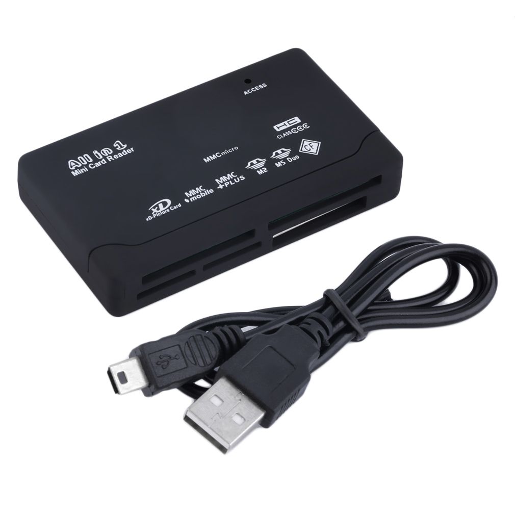 Yks Multi-Card Reader 2.0 - Black
