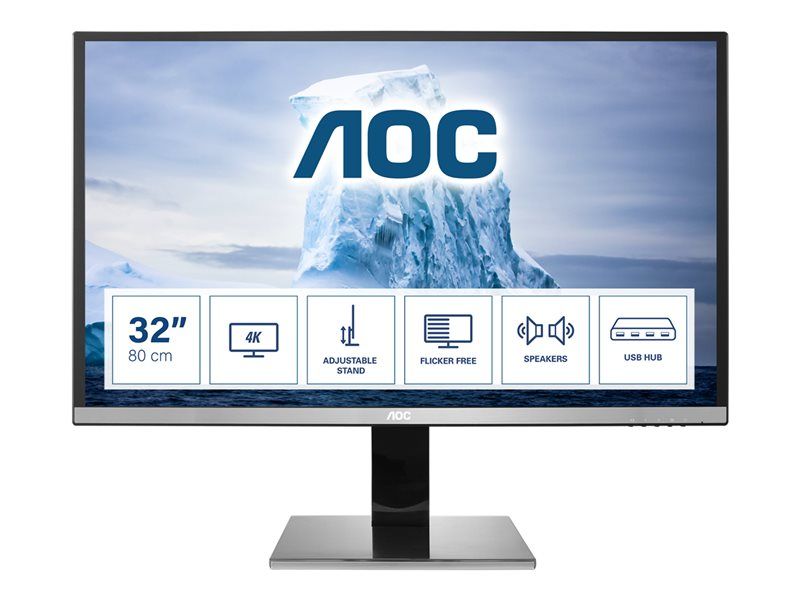 AOC Pro-Line U3277PWQU 31.5-Inch 4K LCD Monitor