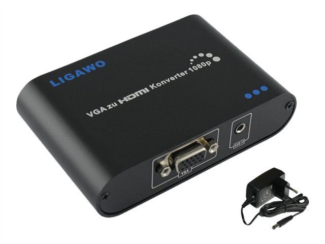 Conversor de vídeo Ligawo VGA a HDMI