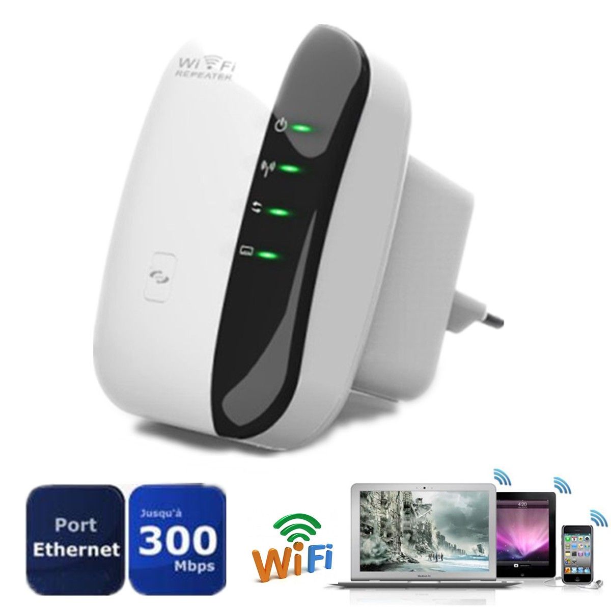 Hama Wireless Wi-Fi Repeater 300Mbps