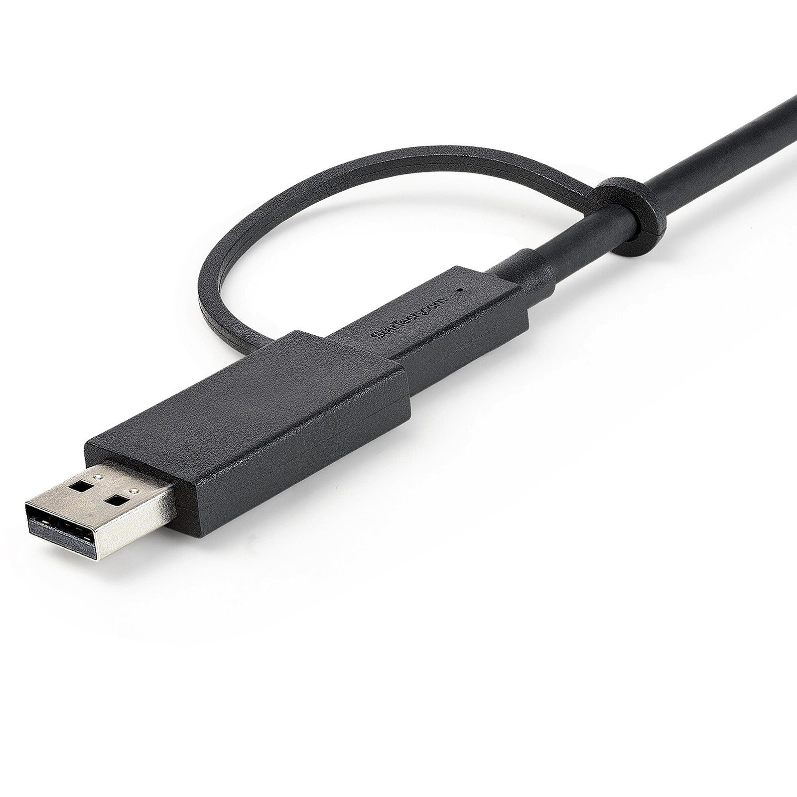 StarTech.com USB-C to USB-C Adapter - 100W Power Delivery, Thunderbolt, USB & DisplayPort Compatible - 1m Black
