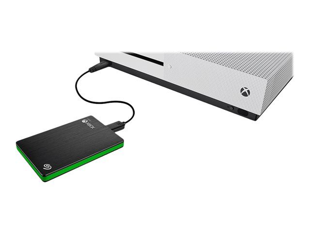 Seagate Game Drive for Xbox - 512GB SSD - Portable External - USB 3.0 - Brushed Aluminum Black