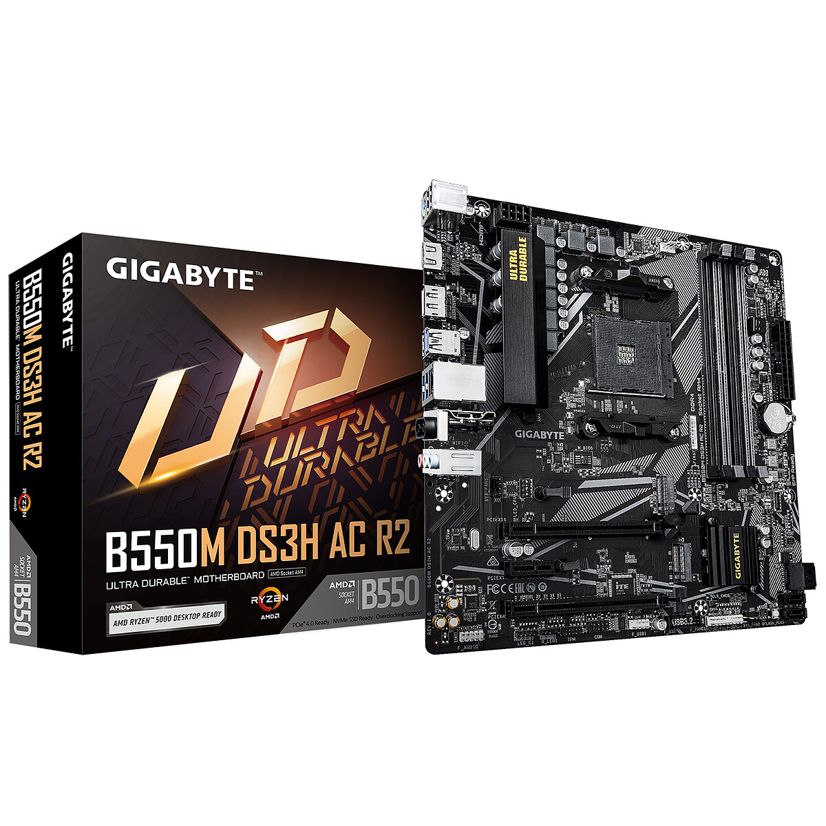 Gigabyte B550M DS3H AC R2