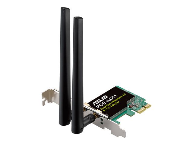 ASUS PCIe Wi-Fi 5 Adapter - Low Profile