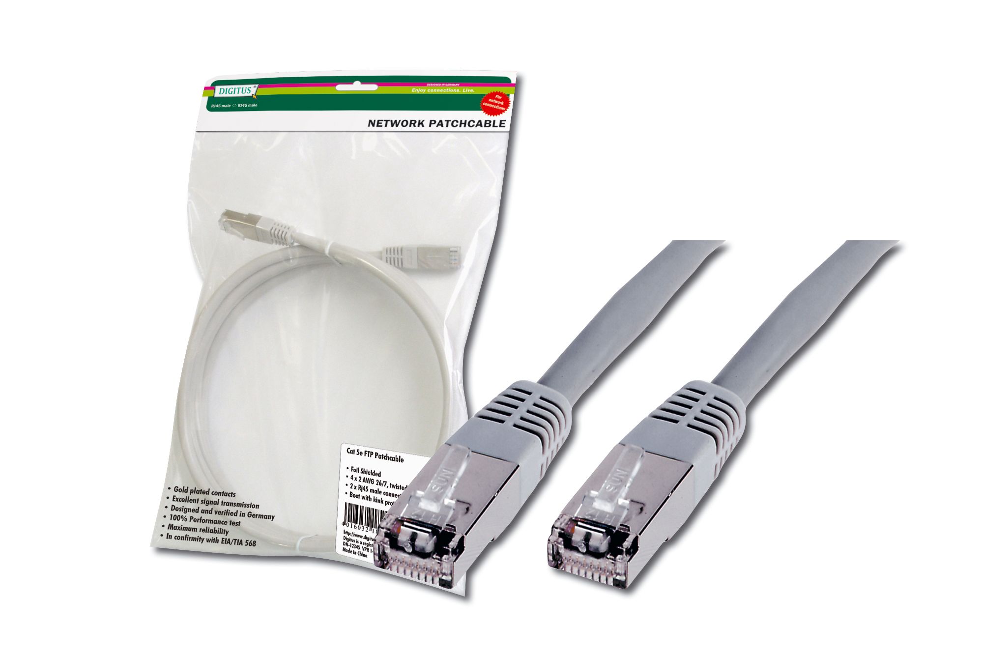 Digitus Premium SFTP Cable - 0.5m CAT5e