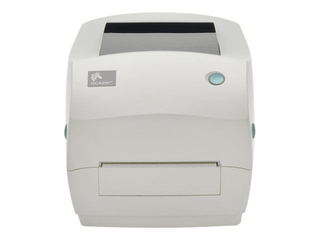 Zebra G-Series GC420t Label Printer - Direct/Thermal Transfer - Roll (10.8 cm) - Up to 203 ppm - Up to 102 mm/sec - Parallel, USB, Serial