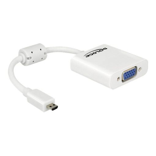 Convertisseur vidéo Delock VGA - Blanc