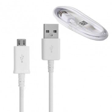Samsung Original Micro USB Cable ECB-DU68WE for Galaxy S6, S7, J7 (2016), A9 Pro