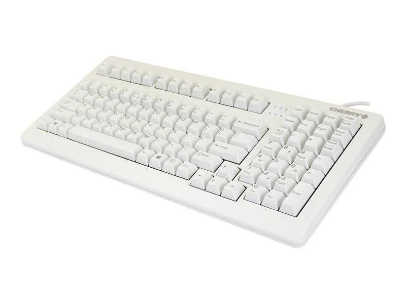 Cherry G80-1800 Keyboard, PS/2 & USB, QWERTY US, Light Grey