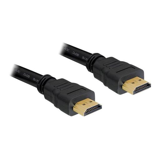 Cable HDMI de alta velocidad Delock con Ethernet - 20 m - Negro