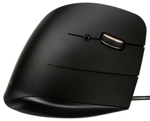 Evoluent Vertical Mouse C Series, Right-Handed, Black/Silver