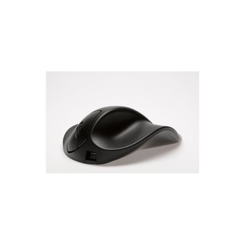 Hippus HandShoeMouse Right Small - Wireless Laser Mouse for Right-Handed Users - 3 Buttons - Black