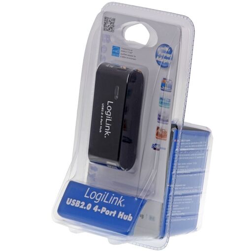 Hub de USB 2.0 de 4 puertos LogiLink