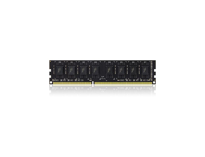 Team Group Elite DDR3 8GB (1x8GB) 240-Pin DIMM 1600MHz (PC3-12800) CL11 1.5V Unbuffered Non-ECC Memory Module