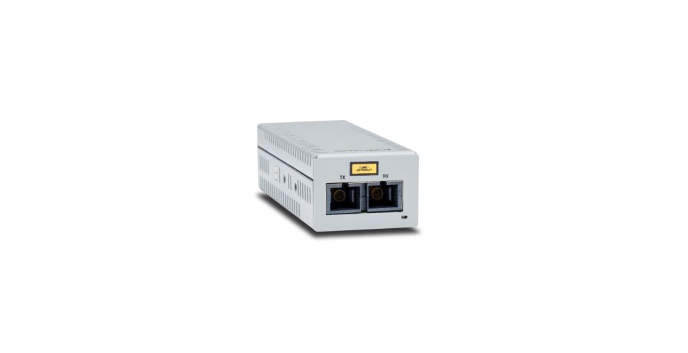 Allied Telesis AT DMC1000 Media Converter - 1GbE, 1000Base-SX/T, Multi-Mode SC to RJ-45