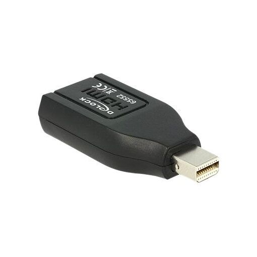 Delock HDMI Adapter - Mini DisplayPort Male to HDMI Female - Black