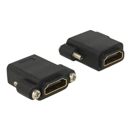 Delock HDMI Adapter - Female to Female HDMI - Black