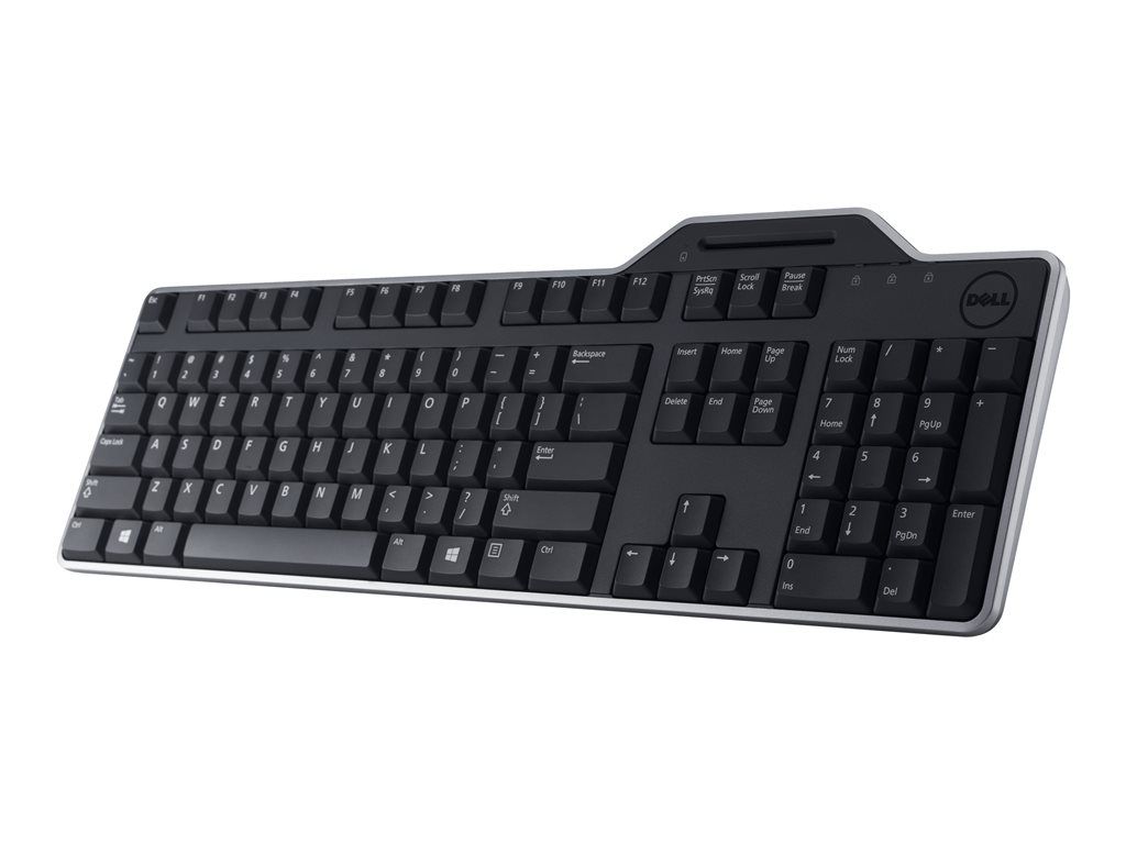 Dell Smartcard Keyboard - USB - German - Black