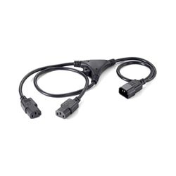 Equip Power Distribution Cord - IEC 60320 C13 to C14 - 1.6m