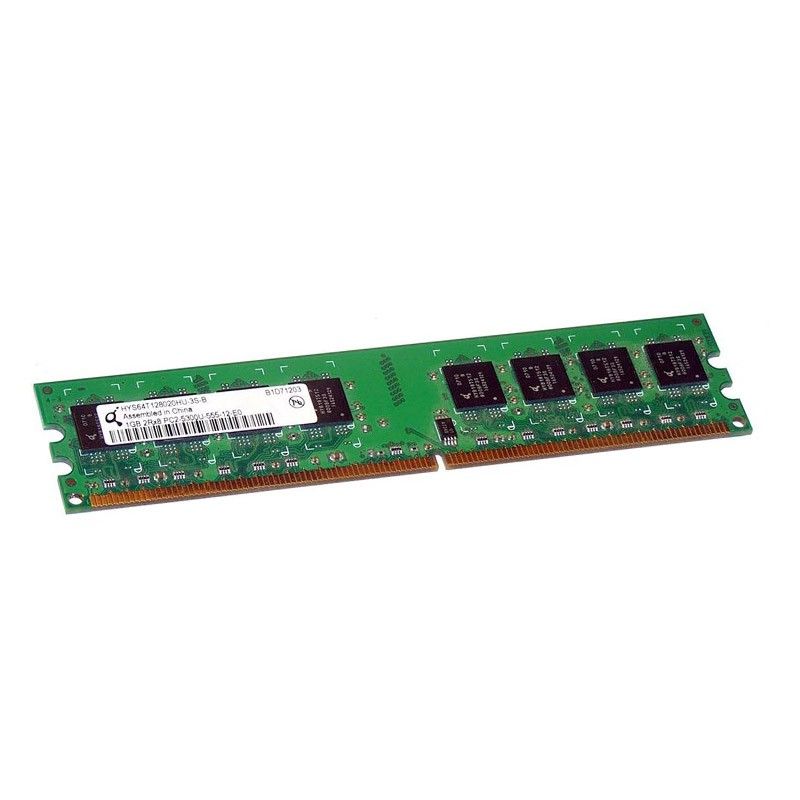 Qimonda HYS64T128020HU-3S-B 240-Pin DIMM DDR2 PC2-5300U 667MHz 2Rx8 CL5 RAM
