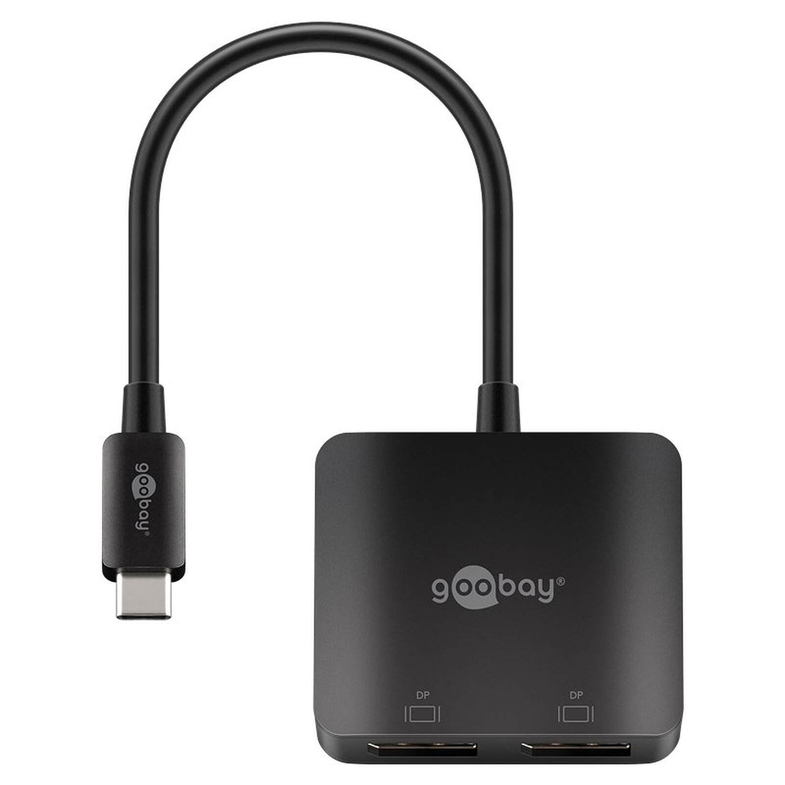 Goobay USB-C to 2x DisplayPort Adapter