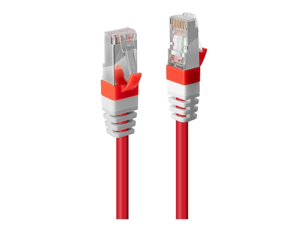 Câble Lindy Premium SFTP - 15 m Cat6a - Rouge