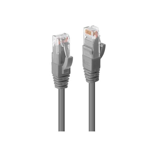 Câble Lindy Premium CAT 6 RJ-45, 3 m, Gris