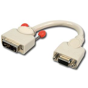 Lindy DVI-A to HD-15 Cable (20cm)