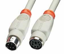 Cable de extensión Lindy PS/2, 2 m