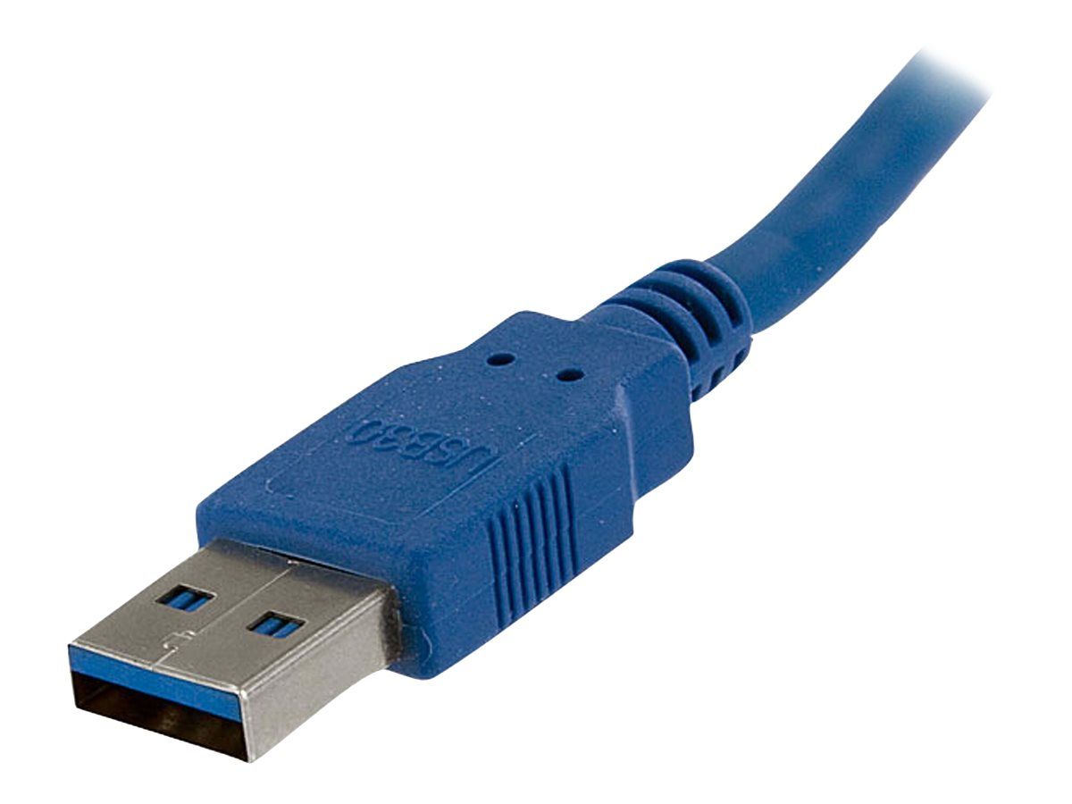 Cable de extensión StarTech.com SuperSpeed USB 3.0 Azul 1 m M/F - USB Tipo A (M) a USB Tipo A (F)
