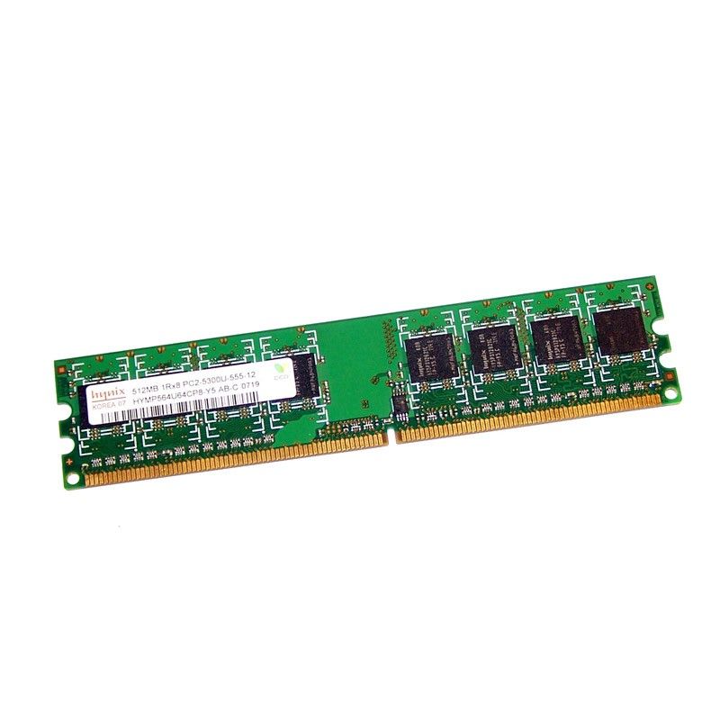 Hynix 512GB DDR2 RAM (PC2-5300U, 667MHz, CL5)