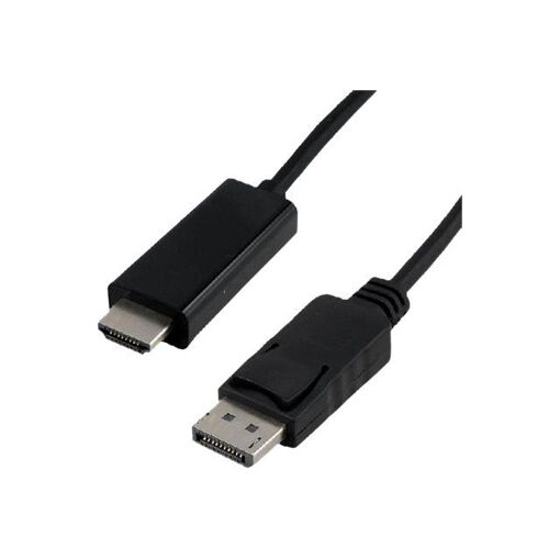 Adaptateur de câble MCL Samar DisplayPort vers HDMI - 3 m Noir