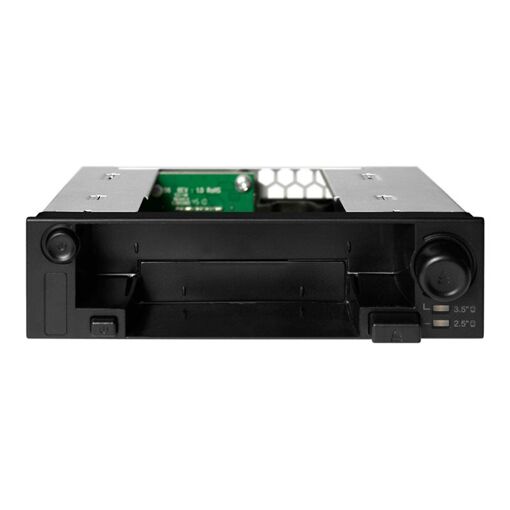 Cremax ICY Dock DuoSwap MB971SP-B - Compartimento de almacenamiento - 2.5''/3.5'' - Negro