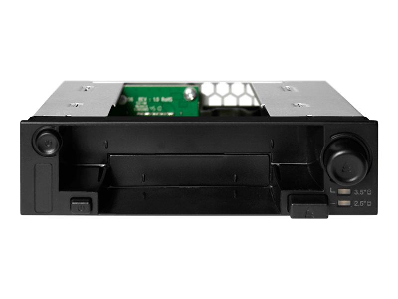 Cremax ICY Dock DuoSwap MB971SP-B - Compartimento de almacenamiento - 2.5''/3.5'' - Negro