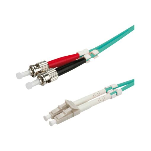 Câble de connexion Secomp Roline LWL - Multimode LC vers SC - 1 m - Fibre optique - 50/125 micromètres - OM3 - Turquoise