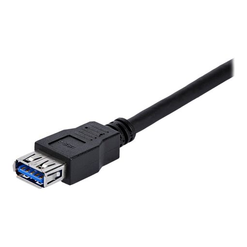 Câble d'extension StarTech.com USB 3.0 1 m - Adaptateur noir SuperSpeed USB A vers USB A