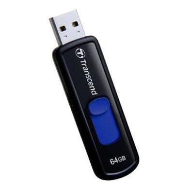 Transcend JetFlash 760 - USB Flash Drive - 64GB - USB 3.0 - Black