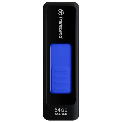 Transcend JetFlash 760 - USB Flash Drive - 64GB - USB 3.0 - Black