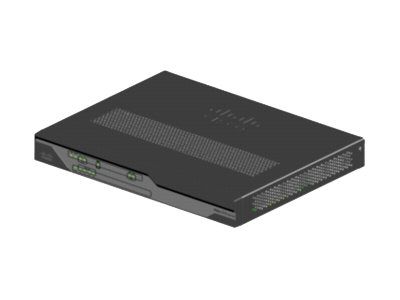Commutador Cisco 892FSP de 8 puertos Gigabit con 2 puertos WAN