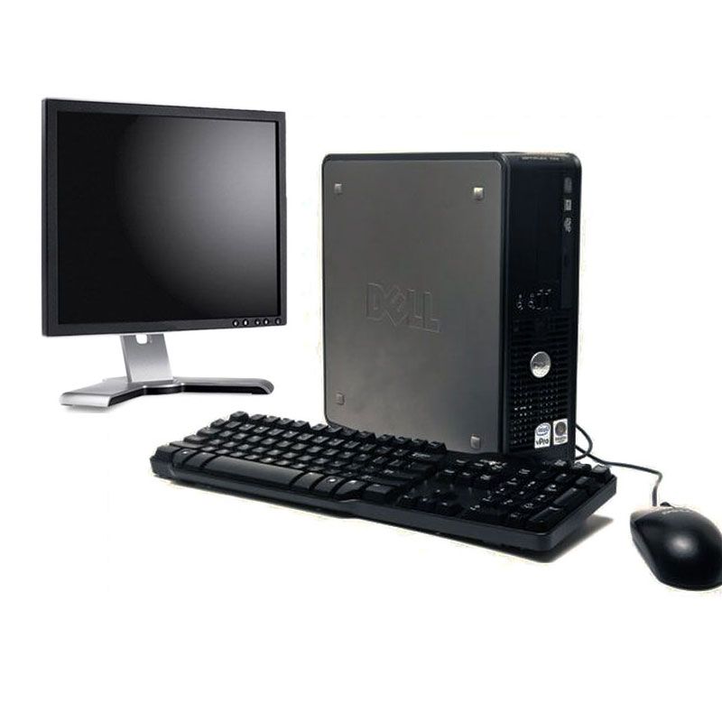 Dell Optiplex GX745 SFF Computer, 3.4GHz, 2GB RAM, 80GB Hard Drive + 17-inch Screen