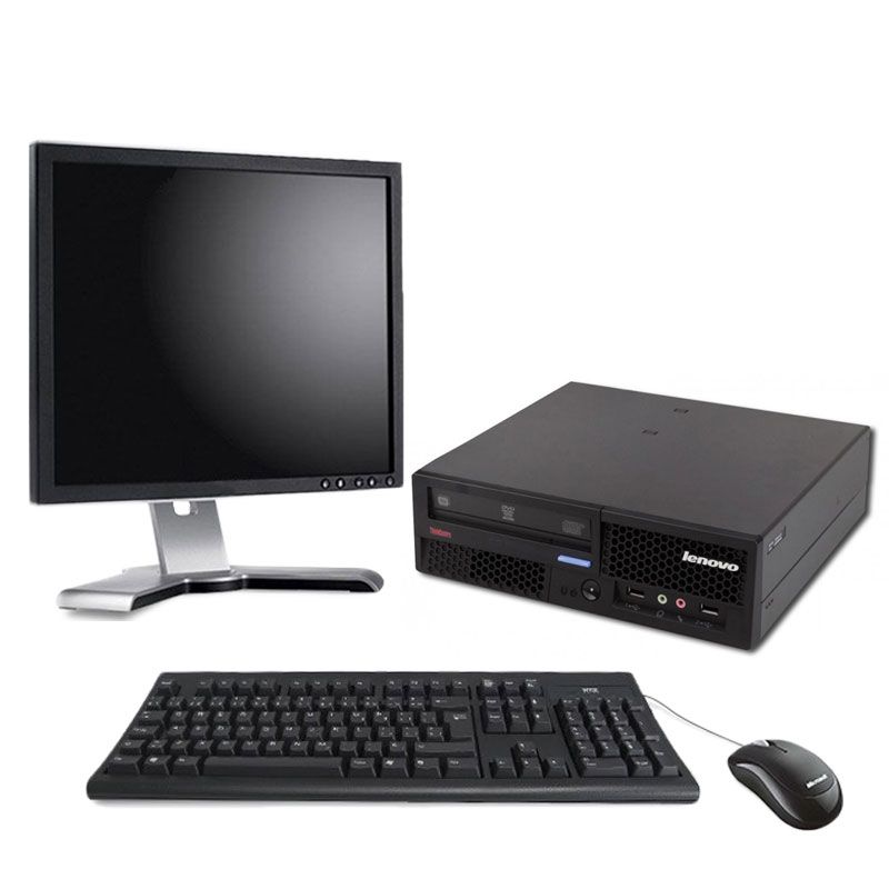 Lenovo ThinkCentre M58 USFF 2.5GHz/2GB/160GB + 17-inch Screen