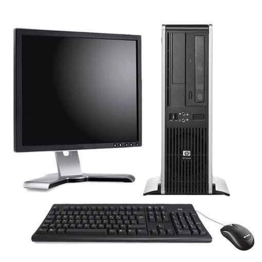 Ordenador de sobremesa HP DC7900 SFF, 2.6 GHz, 4 GB RAM, 160 GB HDD + Pantalla de 22 pulgadas