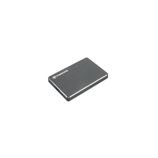 Transcend StoreJet 25C3 - 1TB External Hard Drive - 2.5" USB 3.0 - Iron Gray