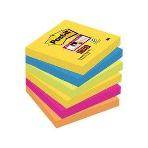 Post-it Super Sticky Notes, 127 x 76 mm, Rio de Janeiro Collection
