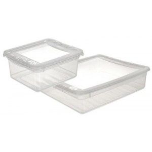 OKT 'BASIXX' Storage Box, 11L, PP, Transparent