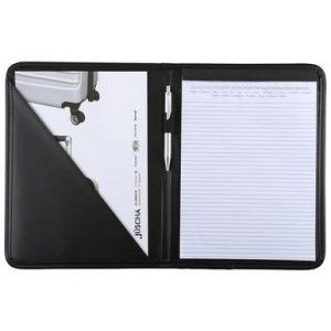 Blanco para Escribir Alassio Savona A4, Tacto Suave de Cuero Sintético con Reposacredores