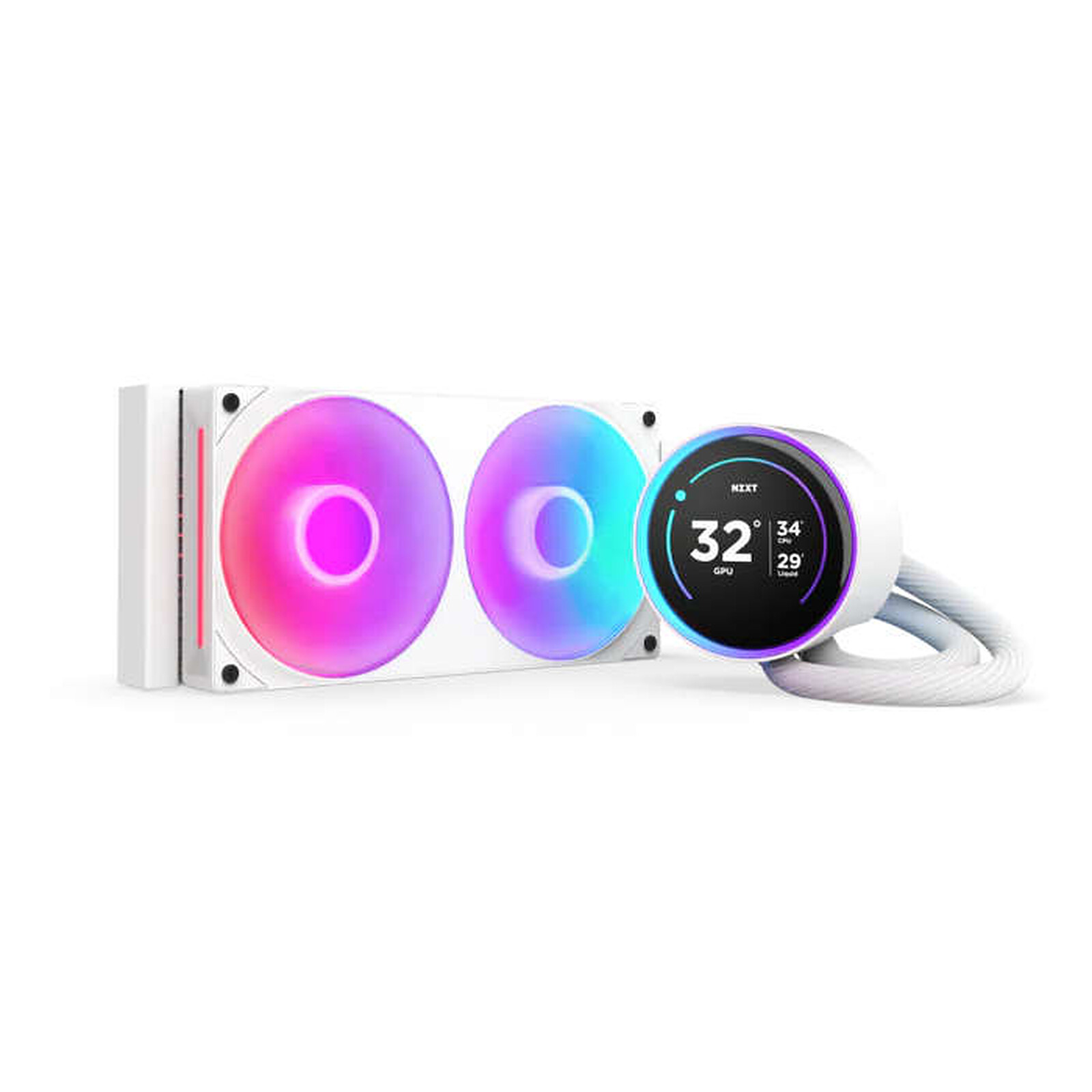 NZXT Kraken Elite 240 RGB White