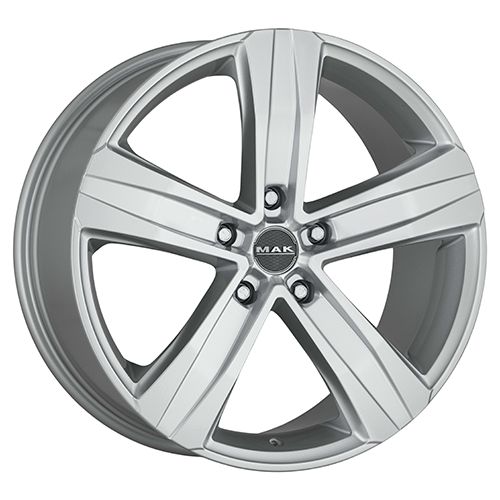 MAK Stone 5 Silver Alloy Wheel, 18x7.5J, 5x127 ET38